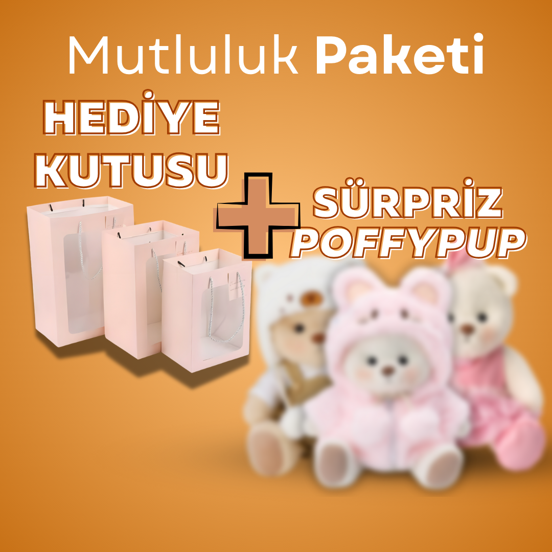Mutluluk Paketi - Hediye Kutusu + Sürpriz PuffyPup™
