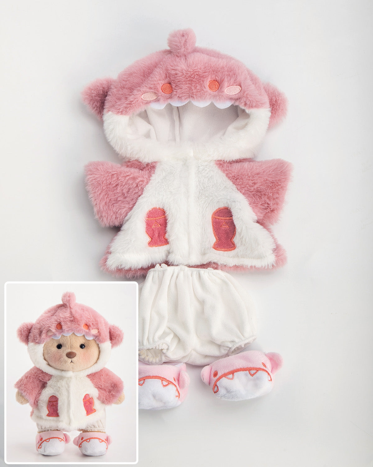 PuffyPup™ Pembe Balina Puffy