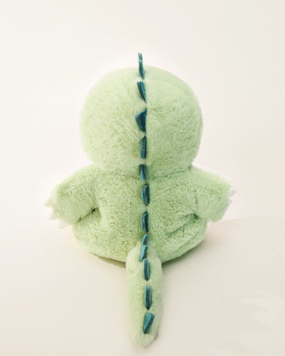 PuffyPup™ Yeşil Tüylü Dino Puffy
