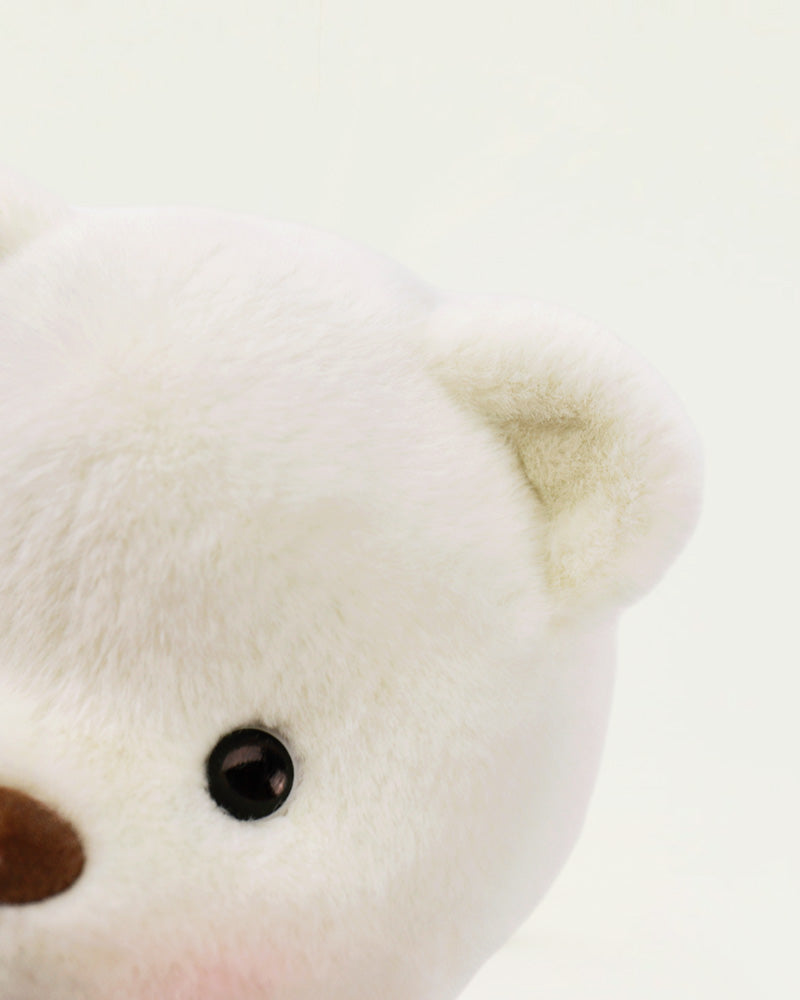 PuffyPup™ Beyaz Sade Poffy