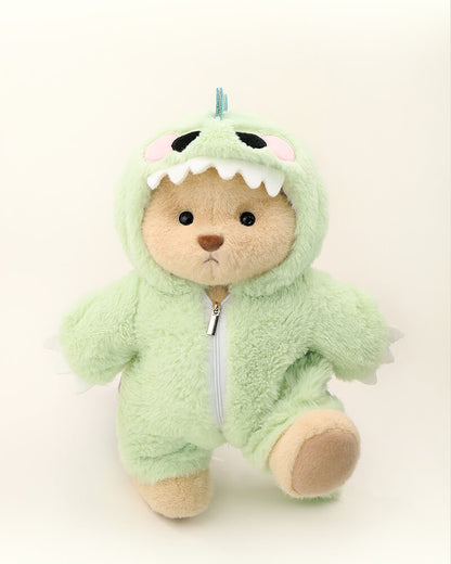 PuffyPup™ Yeşil Tüylü Dino Puffy