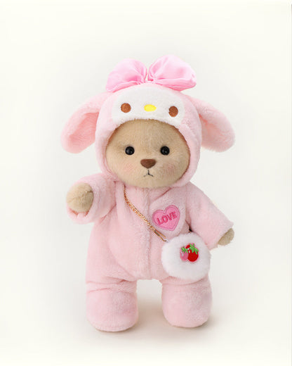 PuffyPup™ Çilekli Pembe Puffy