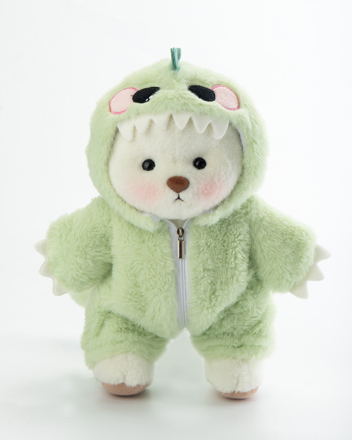 PuffyPup™ Yeşil Tüylü Dino Puffy