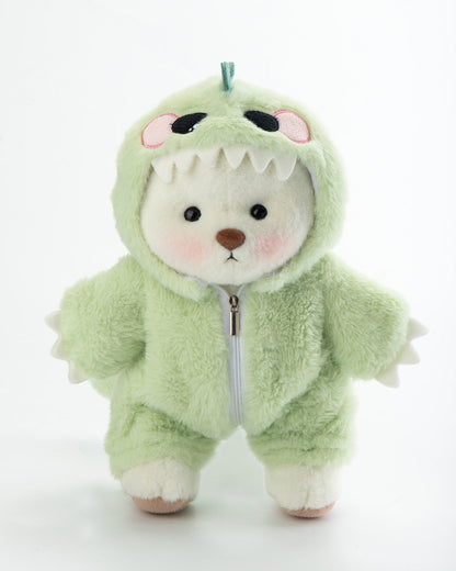 PuffyPup™ Yeşil Tüylü Dino Puffy