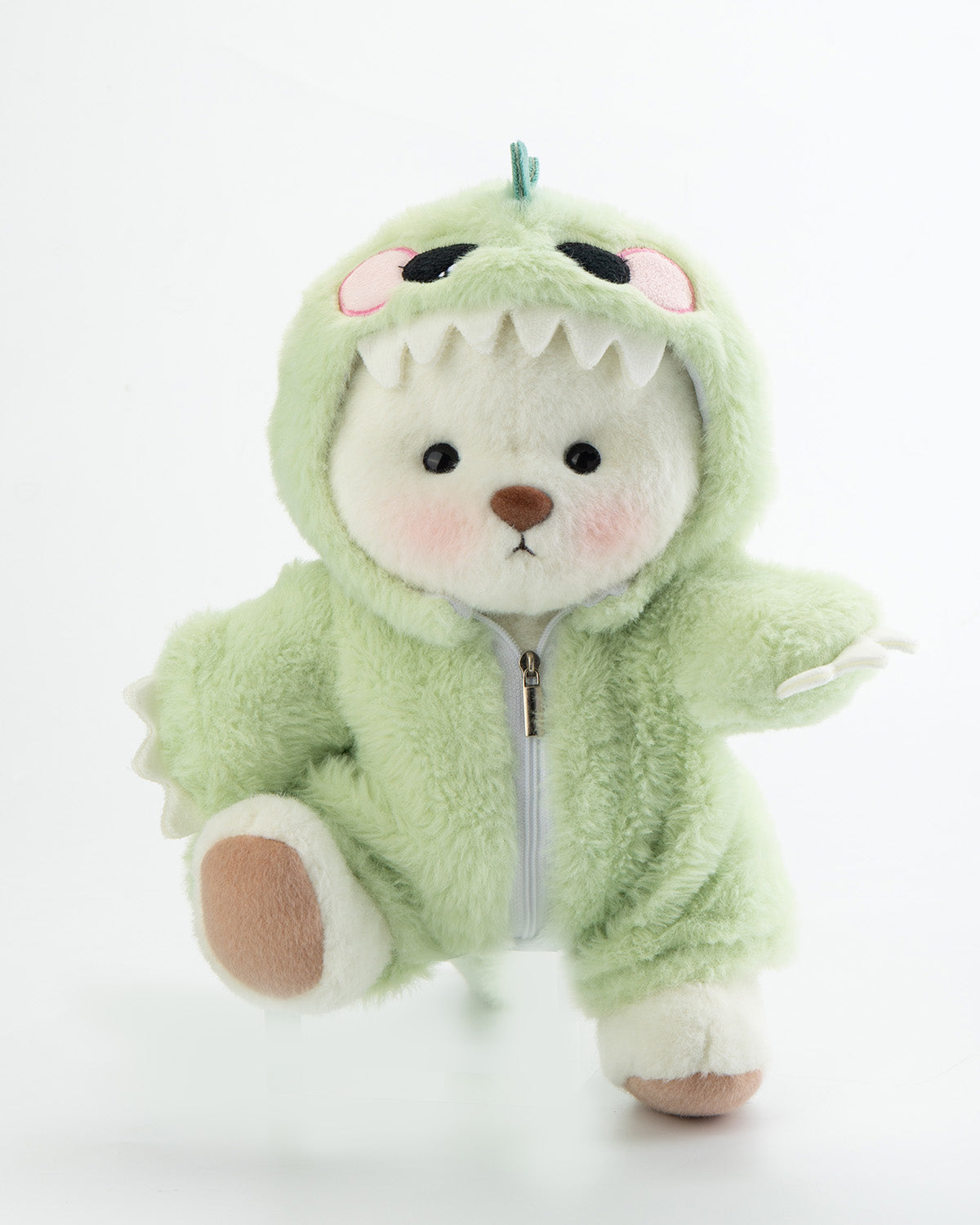 PuffyPup™ Yeşil Tüylü Dino Puffy