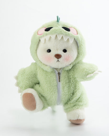 PuffyPup™ Yeşil Tüylü Dino Puffy