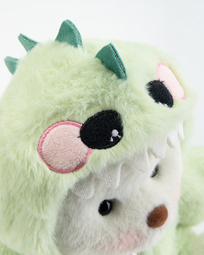 PuffyPup™ Yeşil Tüylü Dino Puffy