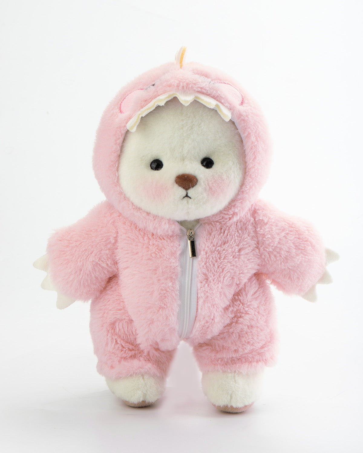 PuffyPup™ Pembe Tüylü Dino Puffy