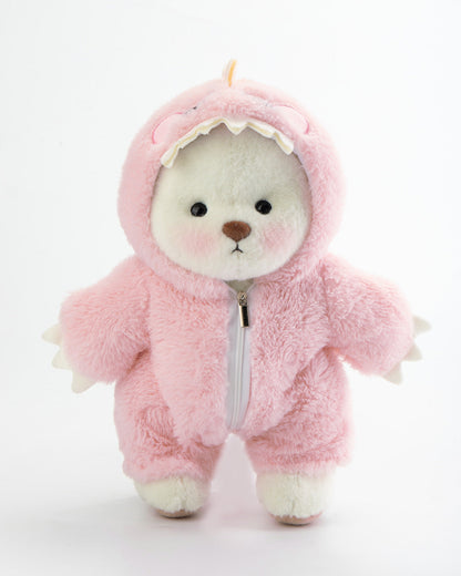 PuffyPup™ Pembe Tüylü Dino Puffy