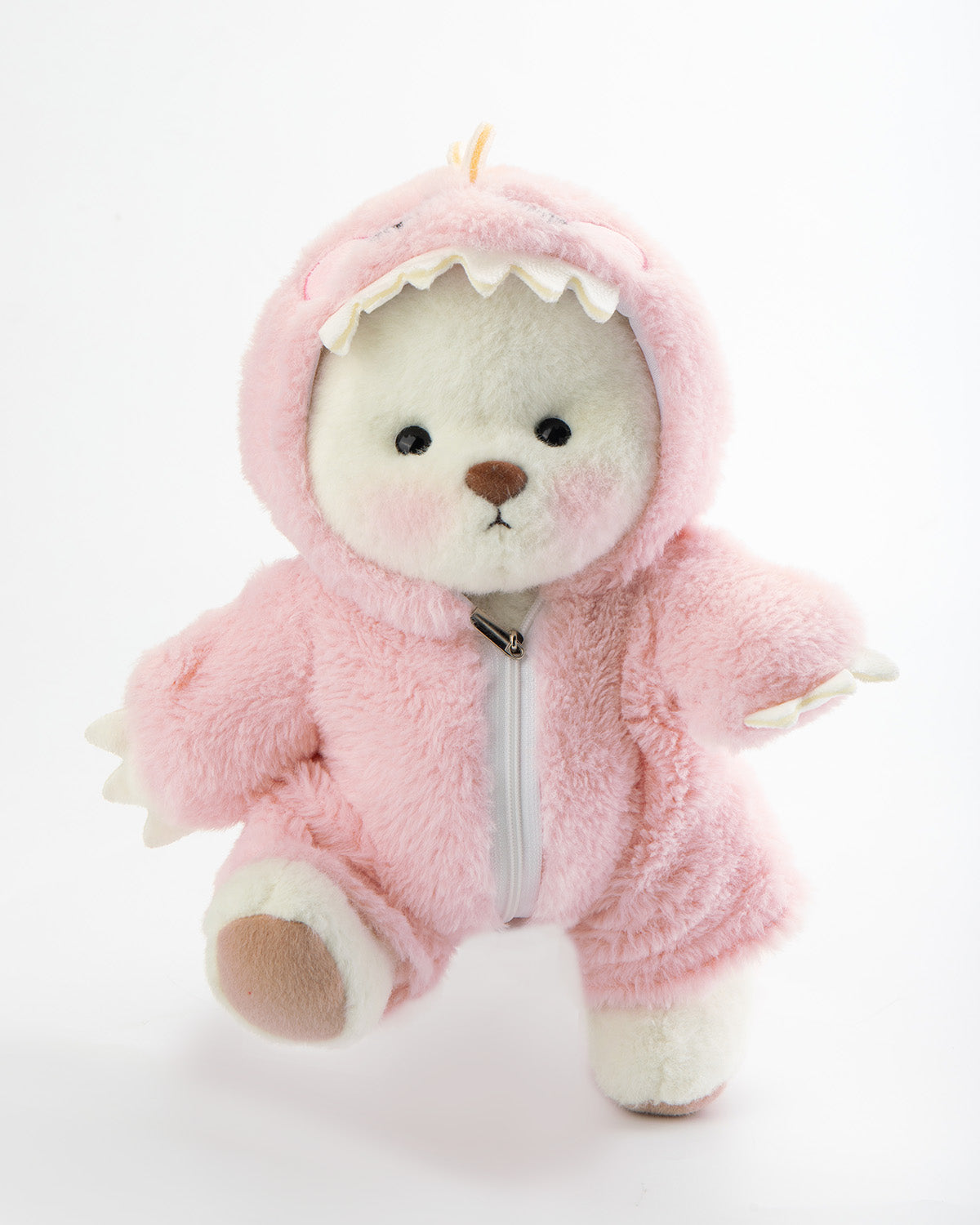 PuffyPup™ Pembe Tüylü Dino Puffy