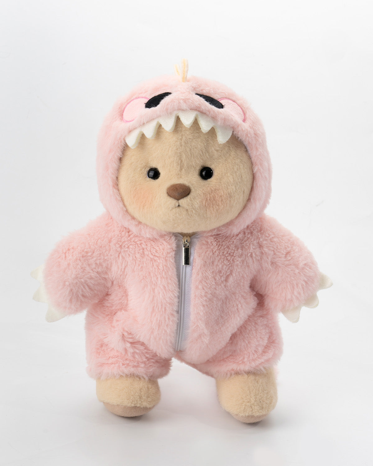 PuffyPup™ Pembe Tüylü Dino Puffy