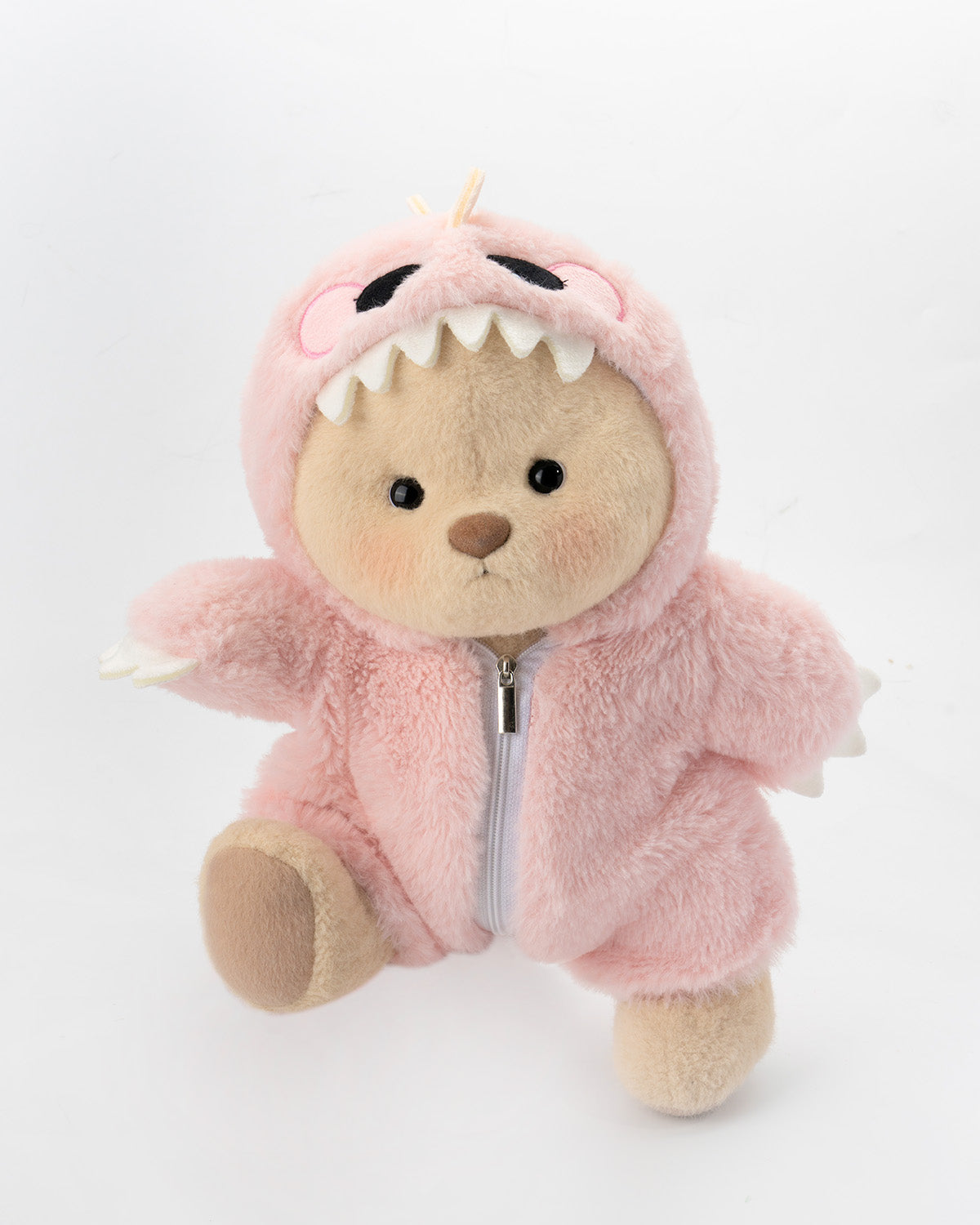 PuffyPup™ Pembe Tüylü Dino Puffy