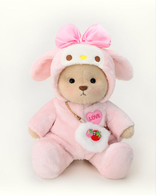 PuffyPup™ Çilekli Pembe Puffy