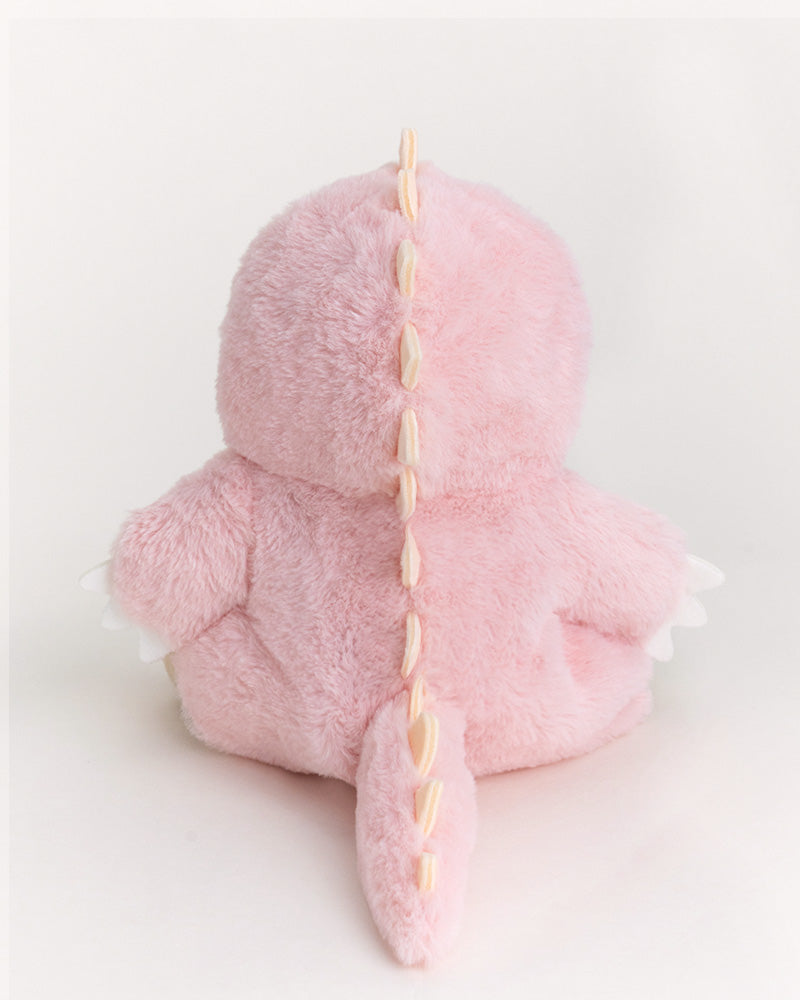 PuffyPup™ Pembe Tüylü Dino Puffy